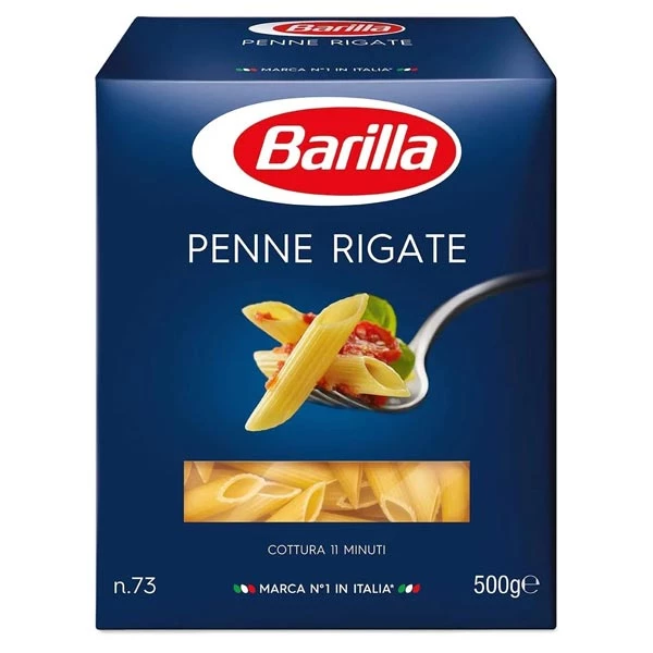 BARILLA PASTE PENNE RIGATE N73 500GR (12B)