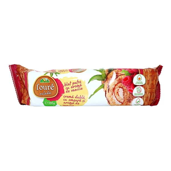 FOURE RULADA 300GR CR.ZMEURA(10B)