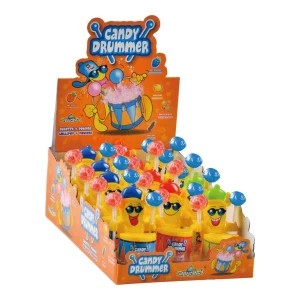 FUNNY C.CANDY DRUMMER 20GR(12B) 12 DSP
