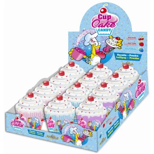 FUNNY C.CUP CAKE CANDY 40GR(12B) 12 DSP