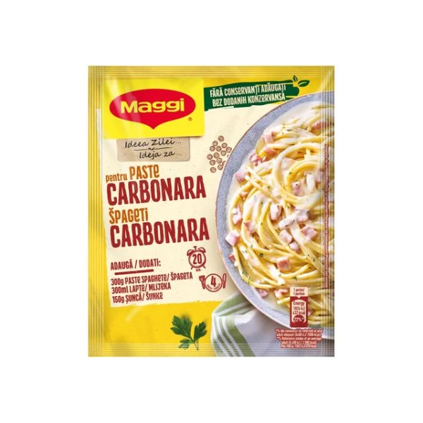 MAGGI IDZ CARBONARA 37GR(28B)