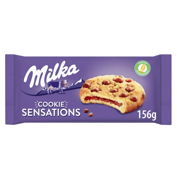 MILKA BISC SENZATIONS 156GR COOKIES(12B)