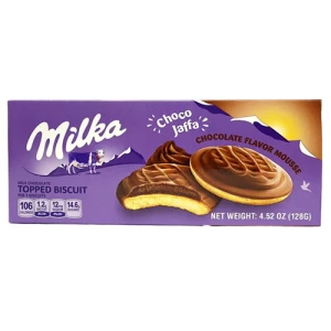 MILKA CHOCO JAFFA 128GR MOUSSE(24B)