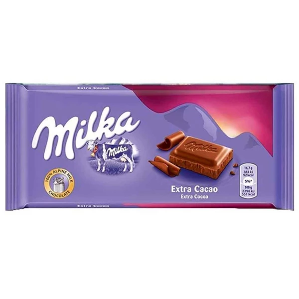 MILKA CIOC EXTRA CACAO 100GR(23B)