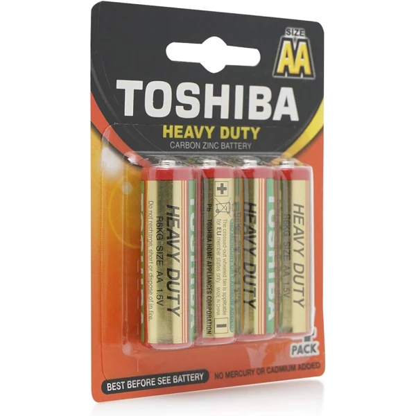 TOSHIBA ZINC HD R6 AA(4*10SET)25CUT