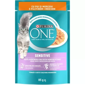 PET.ONE 85GR SENSITIVE CAT GIG PUI&MORCOV(26B)
