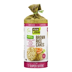 RICE UP RONDELE DE OREZ 120GR CU 7 SUPER SEMINTE(12B)