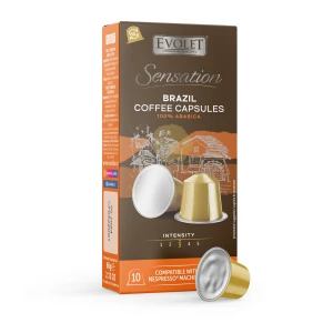 EVOLET CAFEA CAPS. 10*6GR BRAZIL(20CUT)