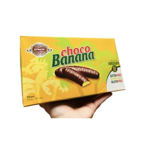 BANANA EVROPA CHOCO 850GR(50B) 6CUT