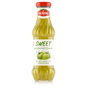 DERONI KETCHUP 320GR TOMATE VERZI(6B)