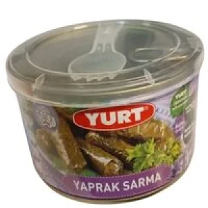 YURT SARMALE IN FOI DE VITA 400GR CU ULEI DE  MASLINE(12B)