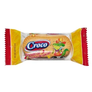 CROCO.BISCUITI CR.CACAO 25GR(120B)