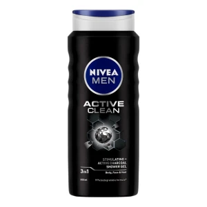 NIVEA GEL DE DUS 500ML MEN ACTIVE CLEAN(12B)