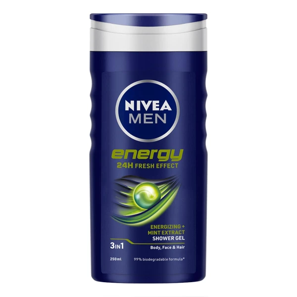 NIVEA GEL DE DUS 500ML MEN ENERGY(12B)