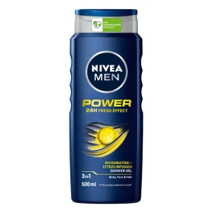 NIVEA GEL DE DUS 500ML MEN POWER REFRESH(12B)