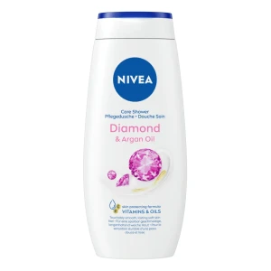 NIVEA GEL DE DUS 500ML WOM.DIAMOND&ARGAN OIL(12B)