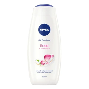 NIVEA GEL DE DUS 500ML WOM.ROSE&ALMOND OIL(12B)
