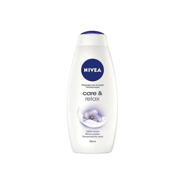 NIVEA GEL DE DUS 750ML WOM.CARE&RELAX(12B)