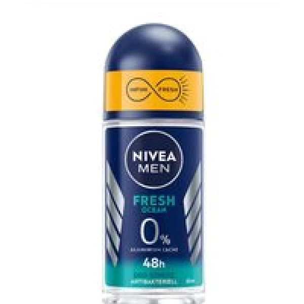 NIVEA ROLLON MEN 50ML FRESH OCEAN(6B) 5SET