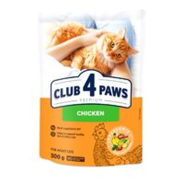PET.CLUB 4 PAWS CAT 300GR PISICI STERILE(15B)