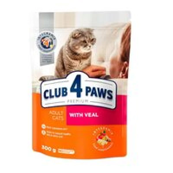PET.CLUB 4 PAWS CAT 300GR VITA(15B)