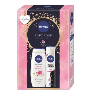 NIVEA CAS.WOM. SOFT ROSE(GEL DUS 250ML+SPRAY 150ML)(10SET)
