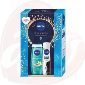 NIVEA CAS.WOM.FEEL FRESH(GEL DUS 250ML+SPRAY 150ML)(10SET)