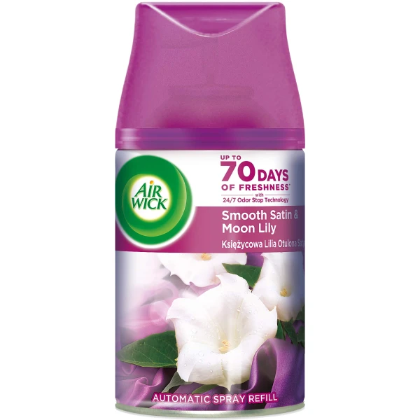 AIRWICK SPRAY REZ.250ML SATIN MOON LILLY(6B)