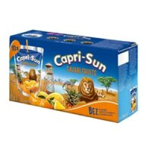 SUC CAPRI-SUN 0.2L SAFARI FRUITS(10B) 4CUT