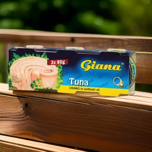 GIANA TON BUCATI  3X80GR IN SUC PROPRIU(16SET)