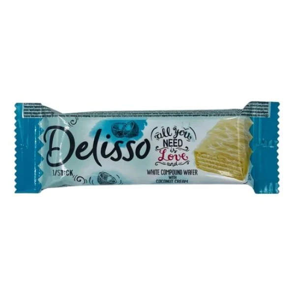 DELISSO NAP.GLAZ.CIOC.ALBA 20GR CR.COCOS(24B) 12CUT