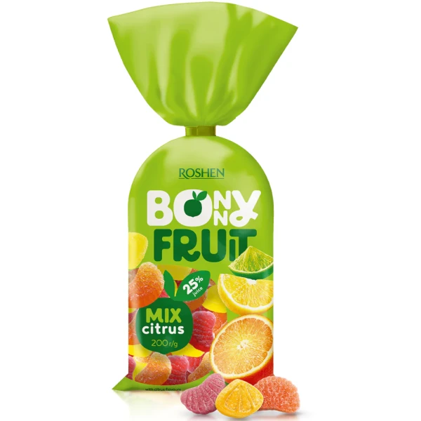 ROSH.200GR JELEU BONNY FRUIT CITRUS MIX (18B)
