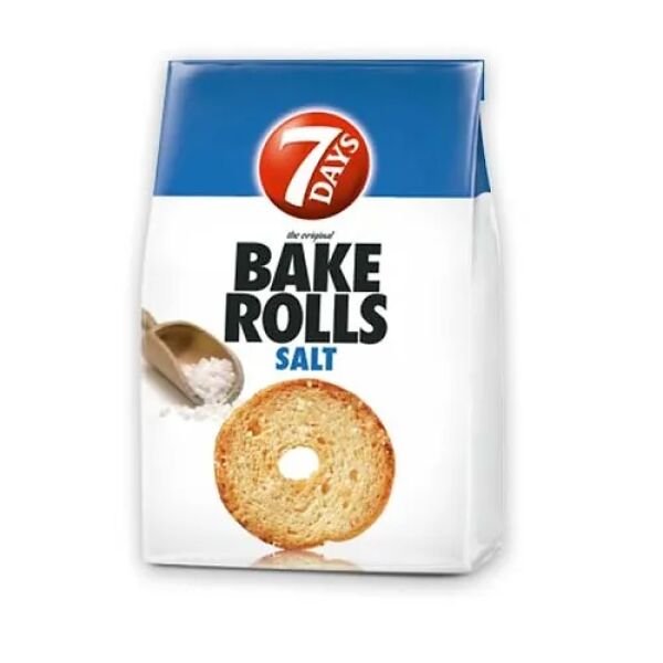 7DAYS BAKEROLLS 80GR SALT(12B)