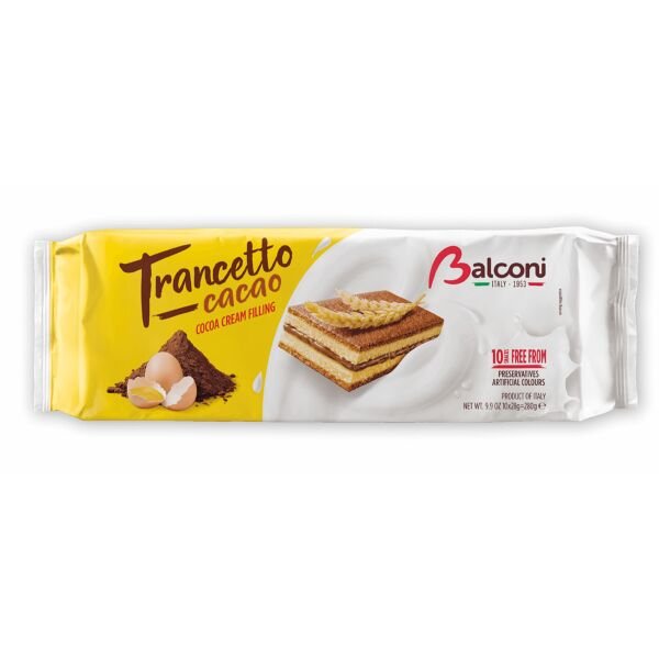 BALCONI TRANCETO 28GR CACAO(10B) 15SET