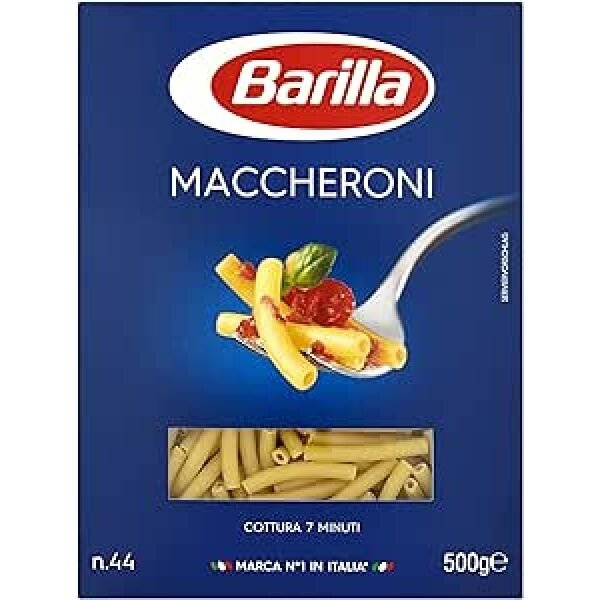 BARILLA PASTE MACCHERONI N44 500GR (16B)