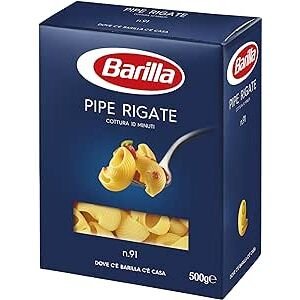 BARILLA PASTE PIPE RIGATE N91 500GR (12B)