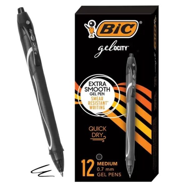 BIC ROLLER GELOCITY QUICK DRY NEGRU(12B) 18CUT