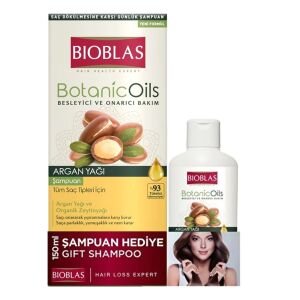 BIOBLAS SAMPON 360ML+150ML OILS ARGAN(14SET)