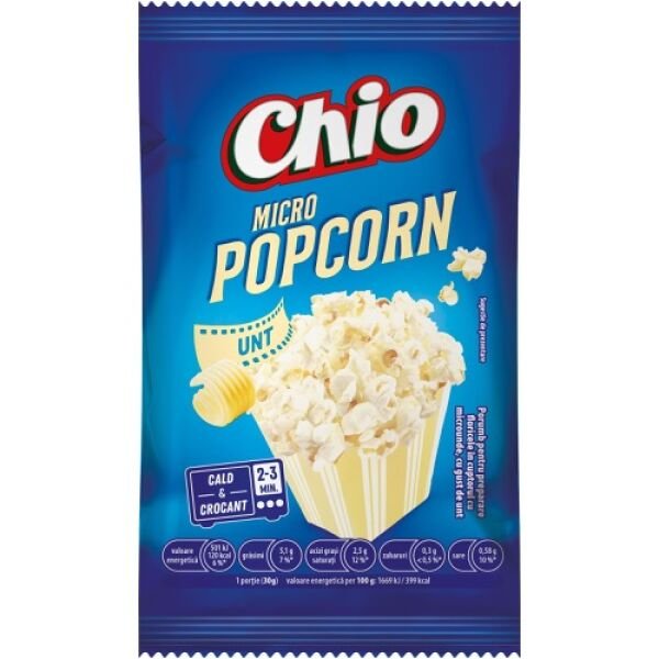CHIO POPCORN MICRO 80GR UNT(36B)