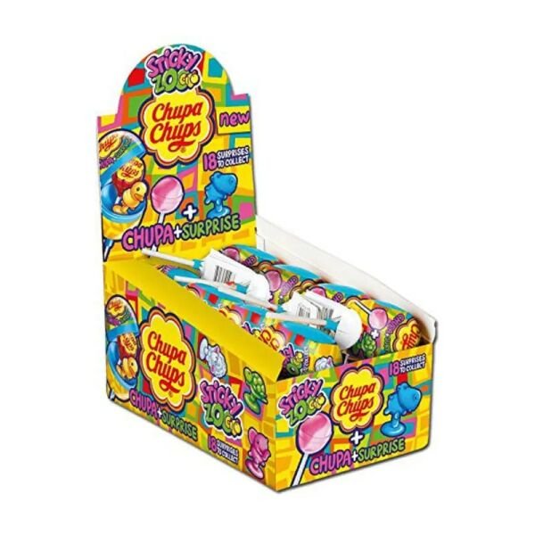 CHUPA CHUPS ACADELE 12GR CU SURPRIZE(16B) 6CUT