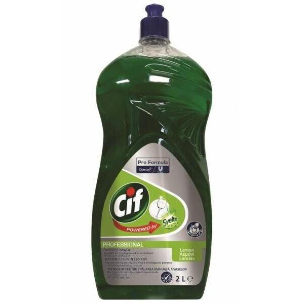 CIF 2L PROF.DETERGENT VASE LEMON (6B)