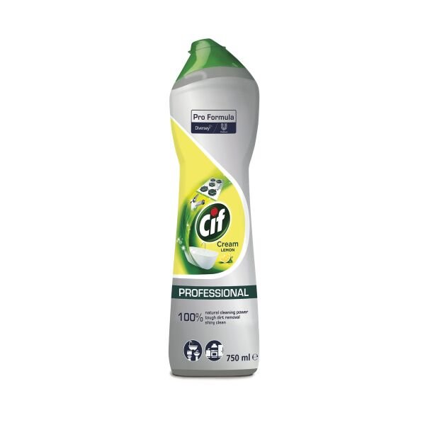CIF CREAM 750ML PROF.LEMON(8B)