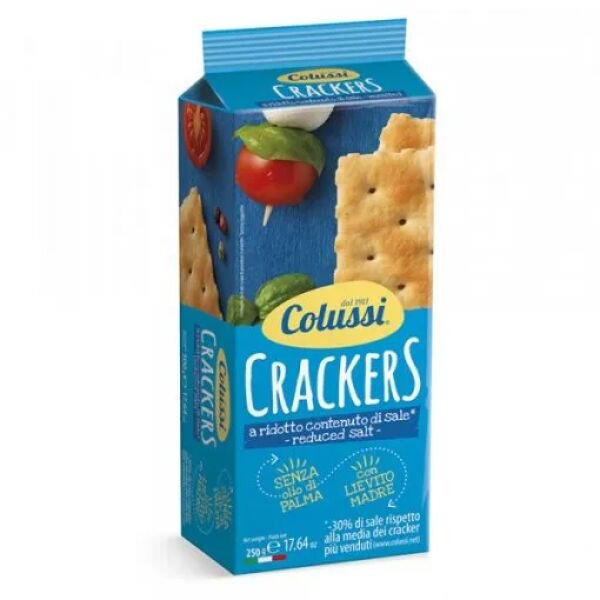 COLUSSI CRACKERS 250GR FARA SARE(20B)