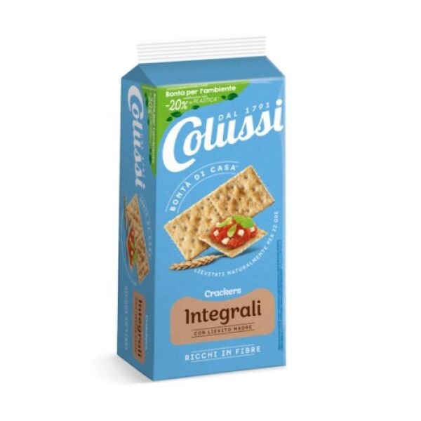 COLUSSI CRACKERS 250GR INTEGRALI(20B)