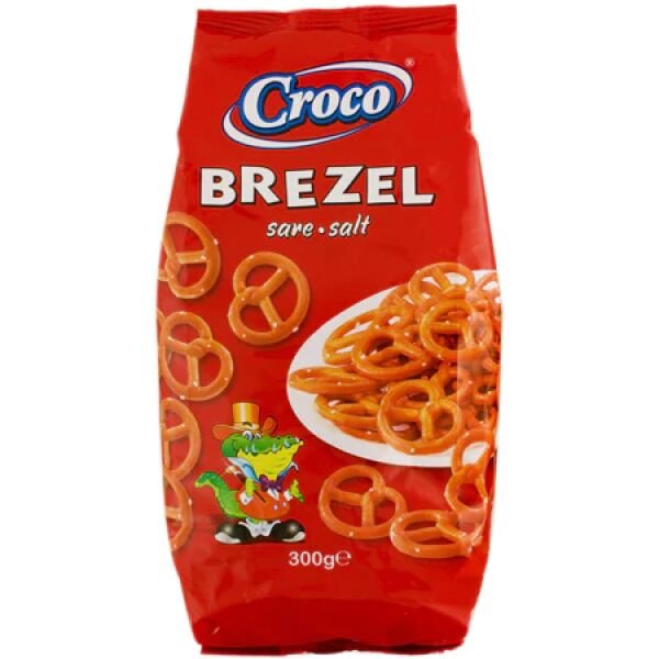 CROCO.BREZEL 300GR SARE(12B)