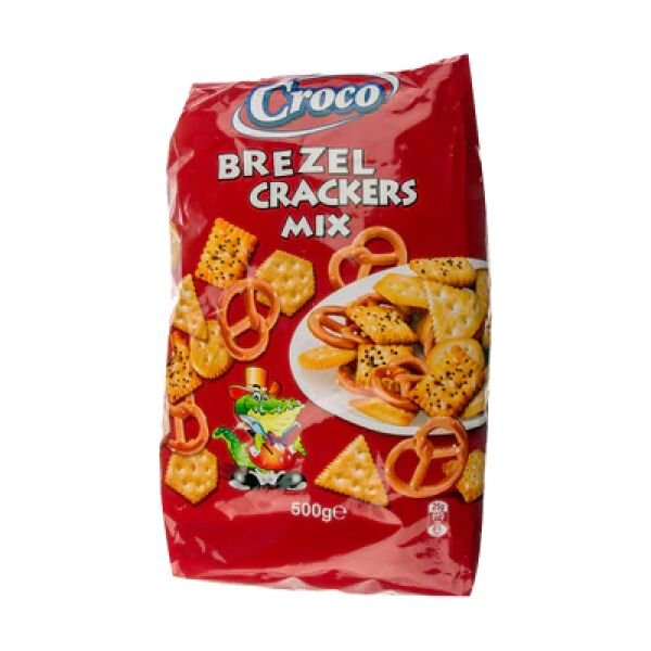 CROCO.MIX BREZEL&CRACKERS 500GR(10B)
