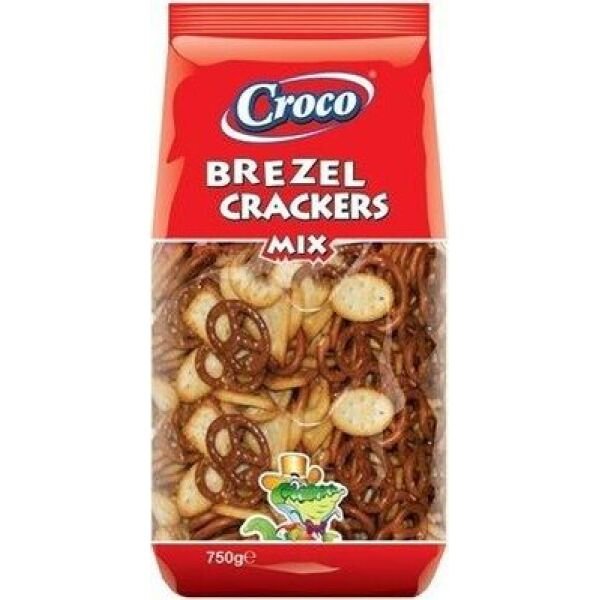 CROCO.MIX BREZEL&CRACKERS 750GR(4B)
