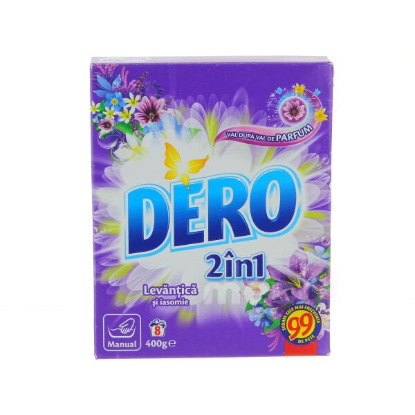 DERO 400GR MANUAL 2IN1 LAVANDA(22B)