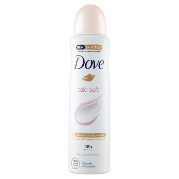 DOVE DEO 150ML WOM TALC SOFT(6B)