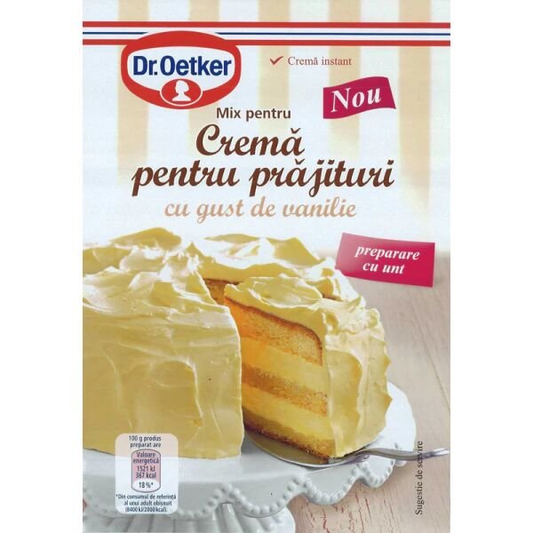 DR.CREMA PRAJ 140GR VANILIE CU UNT(12B)